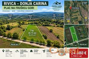 Rivica – Donja Carina, 32,73 ara – Fruška gora, između Iriga i Rivice